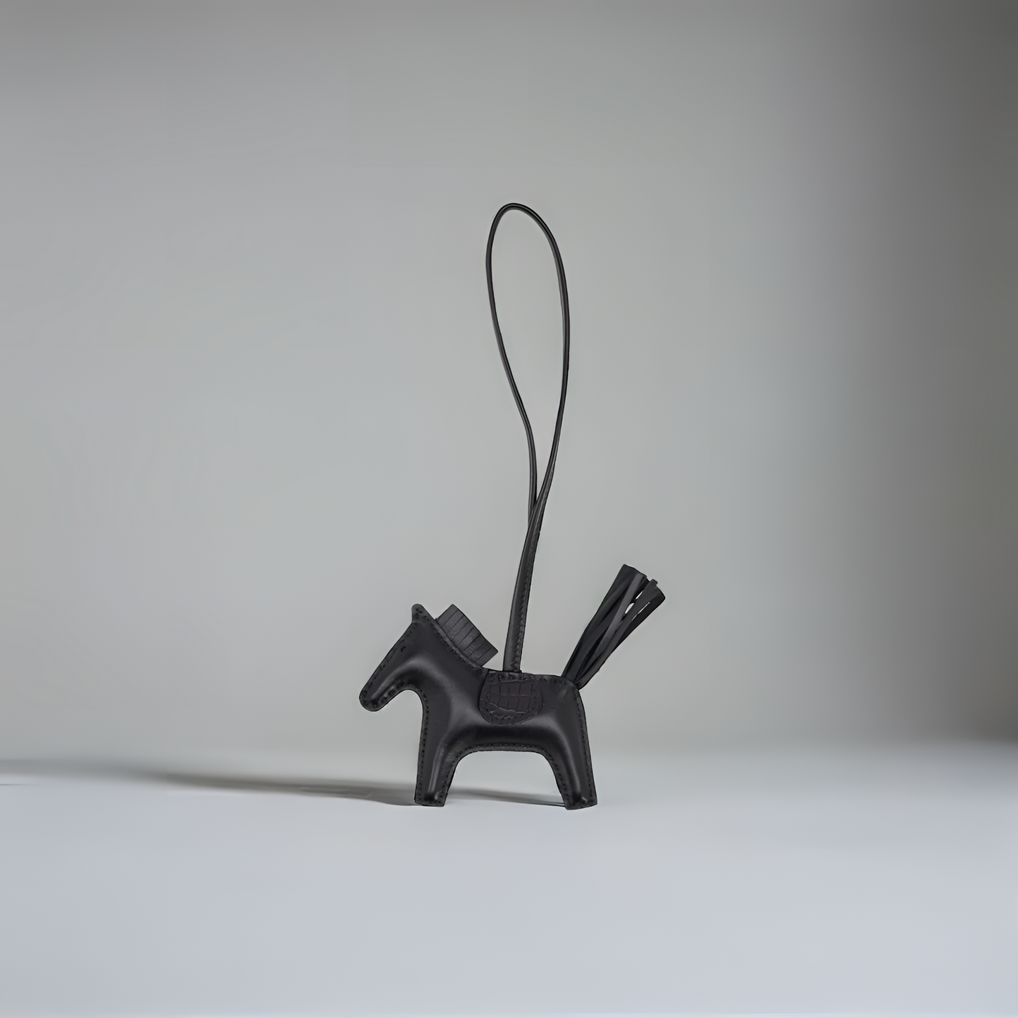 Leather Horse Bag Charm