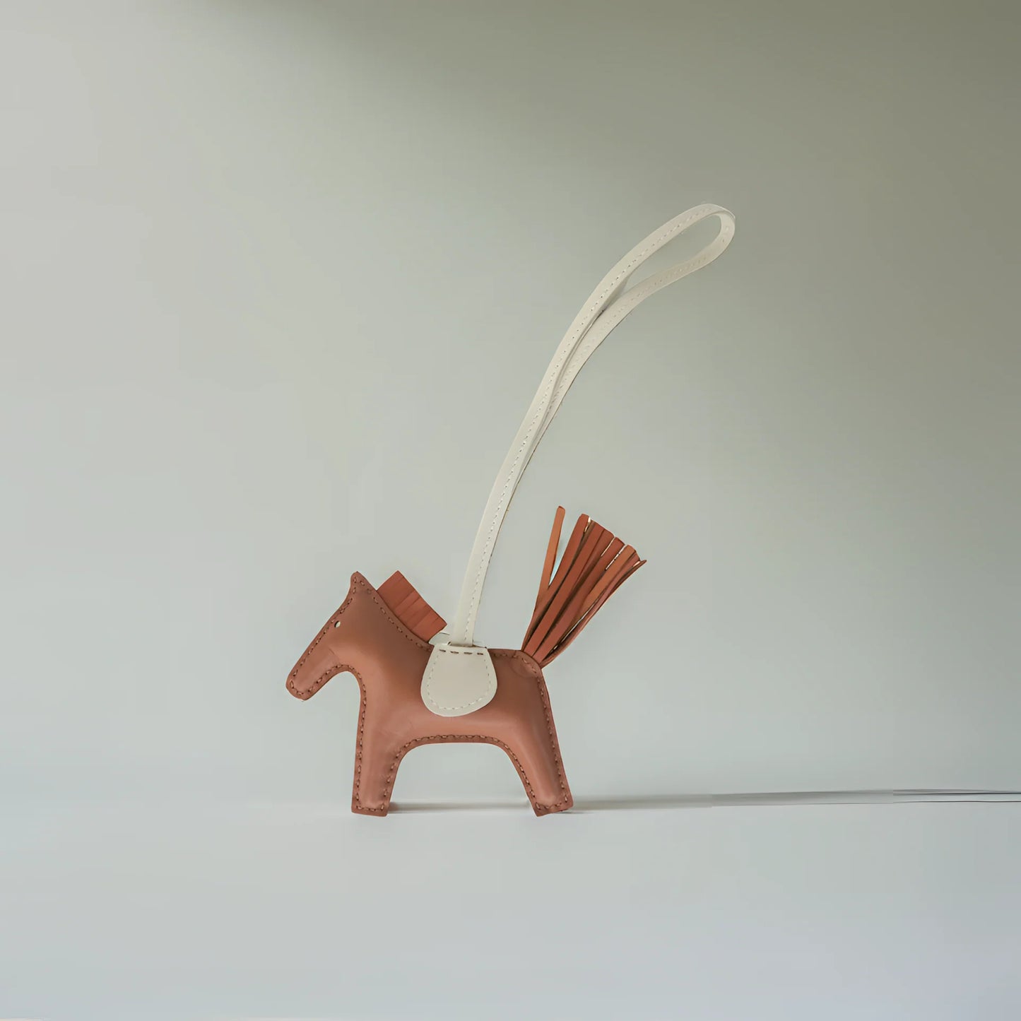 Leather Horse Bag Charm