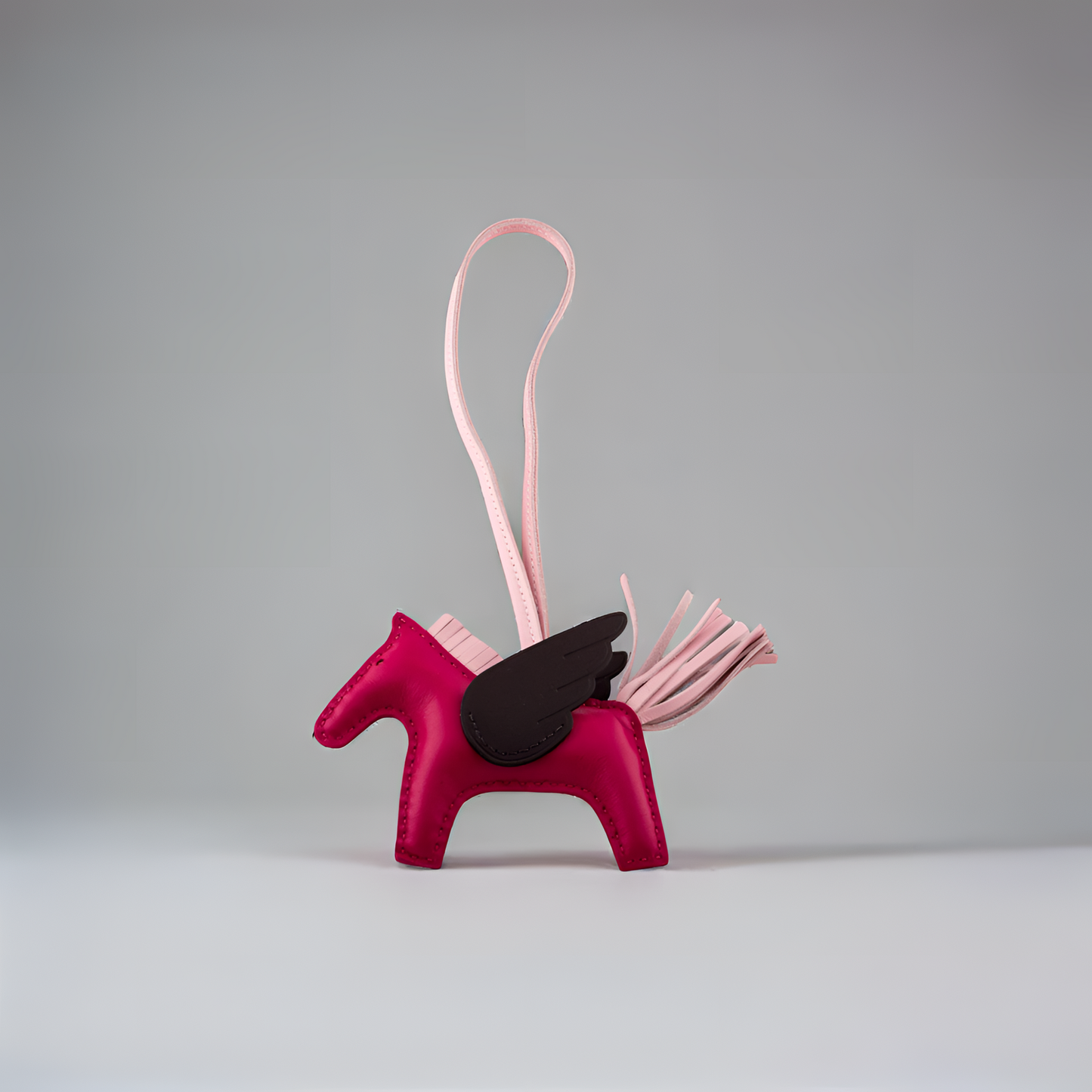 Leather Horse Bag Charm