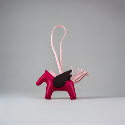 Leather Horse Bag Charm