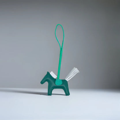 Leather Horse Bag Charm